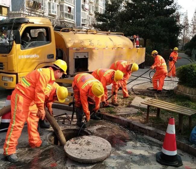 兰西市政管道清淤