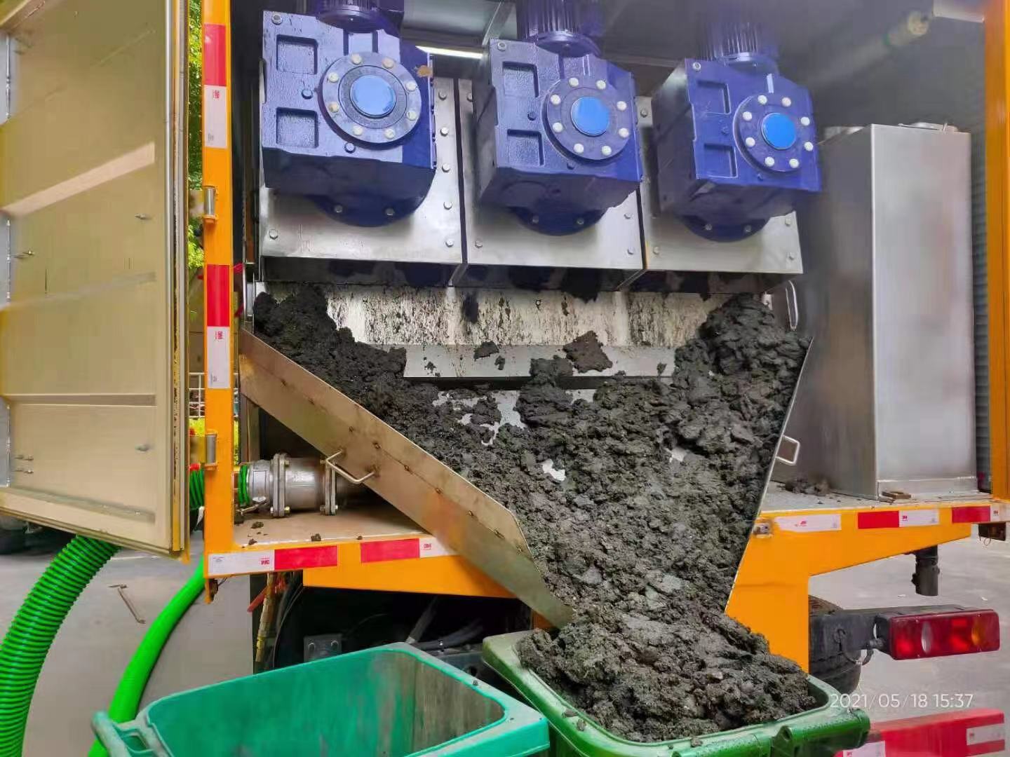 兰西化粪池清掏城市维护站-泥浆净化干湿分离处理